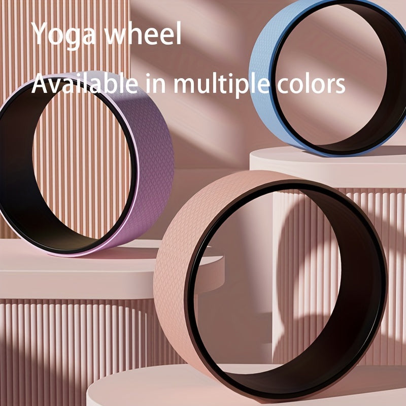 Solid TPE Yoga Wheel for Back Bending Training