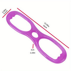 Eight shaped Yoga Puller Fitness Stretch Band Elastic Resistance Band