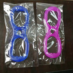 Eight shaped Yoga Puller Fitness Stretch Band Elastic Resistance Band