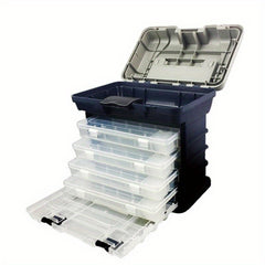 Portable Fishing Tackle Storage Box - Large Capacity Organizer for Hooks, Lures