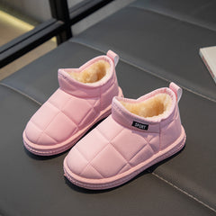 Soft Warm Fleece Baby Girls Snow Boots for Outdoor Walking