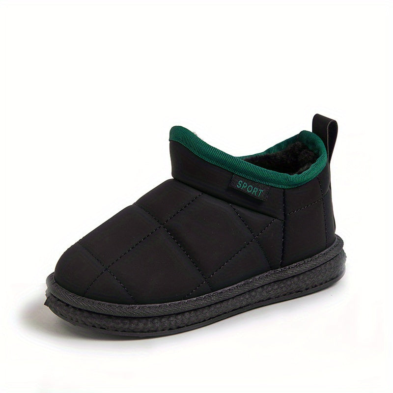 Soft Warm Fleece Baby Girls Snow Boots for Outdoor Walking