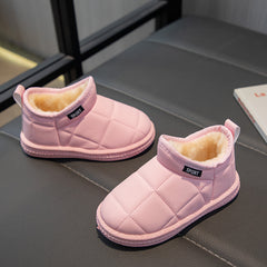 Soft Warm Fleece Baby Girls Snow Boots for Outdoor Walking