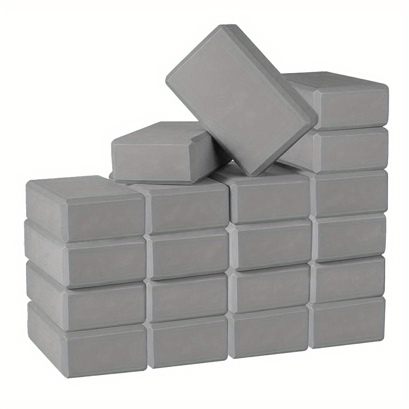20pcs TPE Non-slip Yoga Blocks High Density Fitness Bricks