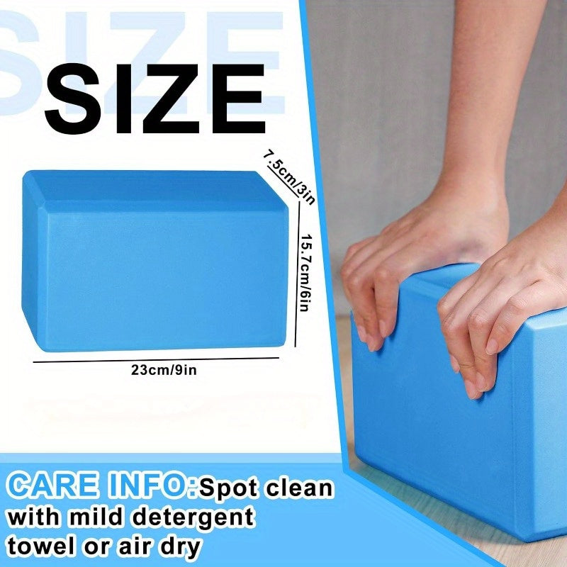20pcs TPE Non-slip Yoga Blocks High Density Fitness Bricks