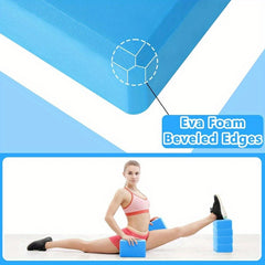 20pcs TPE Non-slip Yoga Blocks High Density Fitness Bricks