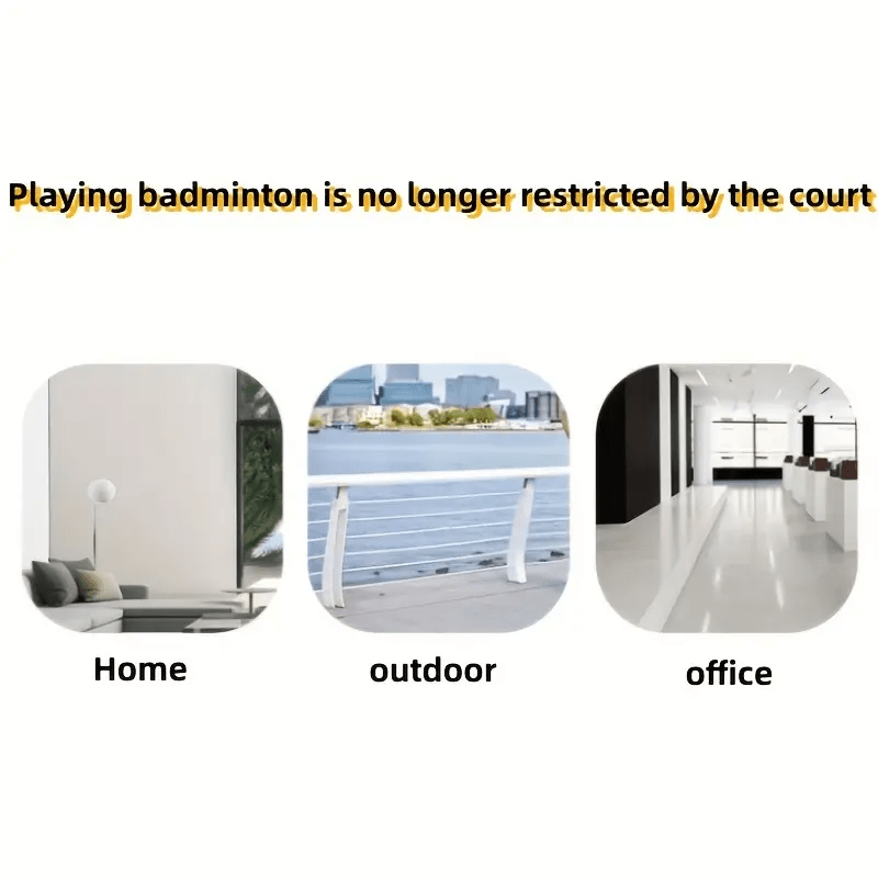 Badminton Trainer for Indoor and Outdoor Practice
