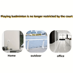 Badminton Trainer for Indoor and Outdoor Practice