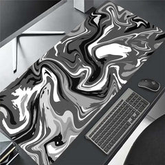 Abstract Waves Pattern Mouse Pad Gamer Mat