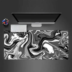 Abstract Waves Pattern Mouse Pad Gamer Mat