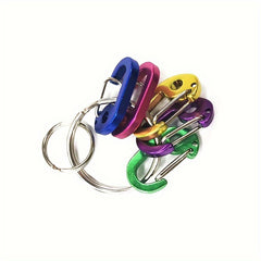 Durable Locking Carabiner Keychain Clip for Outdoors
