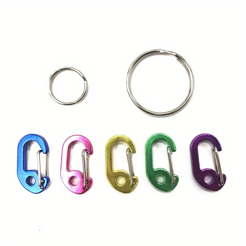 Durable Locking Carabiner Keychain Clip for Outdoors