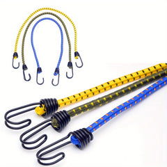 5pcs Bungee Cords w/ Hooks for Camping Tent Tarp Canopy Elastic Clothesline