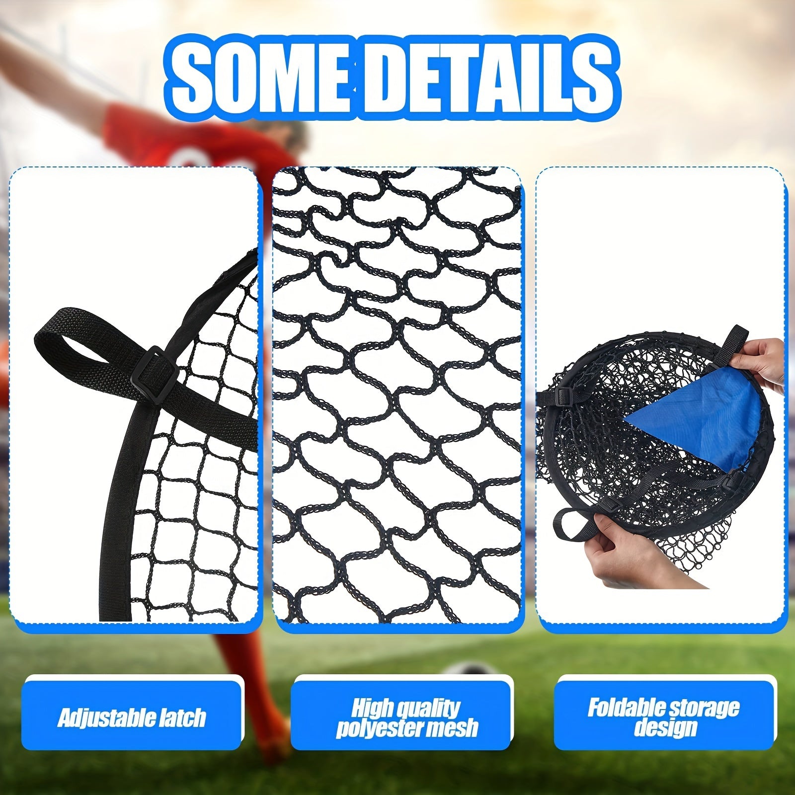 Foldable Soccer Goal Net for Training Sessions