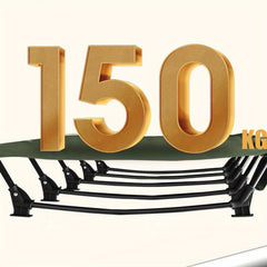 Ultralight Portable Aluminum Single Bed for Camping