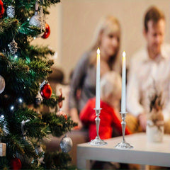 6pcs LED Long Pole Electronic Candle Light Flameless Halloween Candles Lights