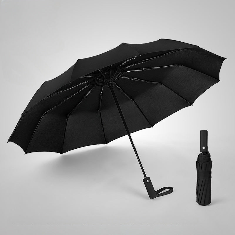 Strong Wind Resistant 3 Fold Automatic Umbrella