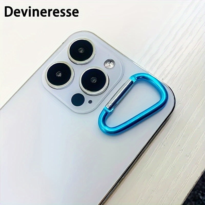 5pcs Aluminum Carabiner Keychains for Camping & Daily Use