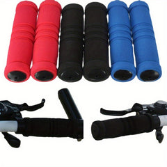 Colorful Sponge Handlebars for Bicycles with Plugs