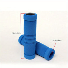 Colorful Sponge Handlebars for Bicycles with Plugs