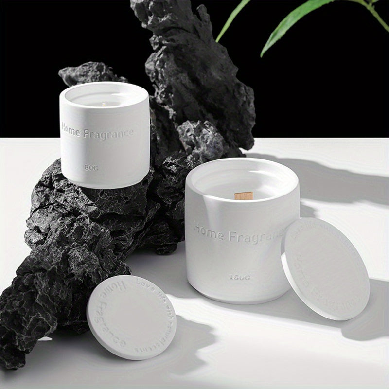 Soy Wax Scented Candle - Fresh Light Fragrance - Christmas Gift