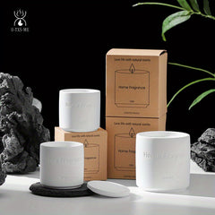 Soy Wax Scented Candle - Fresh Light Fragrance - Christmas Gift