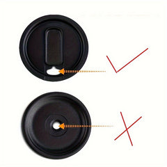 Vertical Cup Lid Storage Rack Space Saving