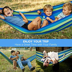 Portable Hammock with Carry Bag for Indoor Balcony Swing Camping