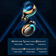 TWS F9 Wireless Earbuds Hi-fi Stereo Sports Headphones