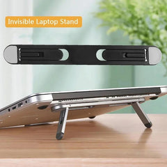 Invisible Laptop Stand Cooling Pad Desktop Raised Portable Heat Sink