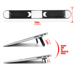 Invisible Laptop Stand Cooling Pad Desktop Raised Portable Heat Sink
