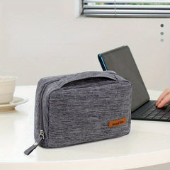 Solid Cationic Digital Bag Data Cable Storage Bag Portable Headphone Storage