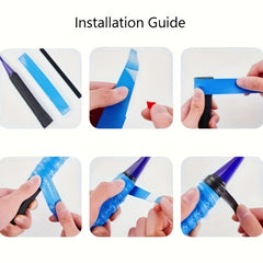 4pcs Badminton Racket Grips Anti Slip & Sweat Absorbent Grip Tape Random
