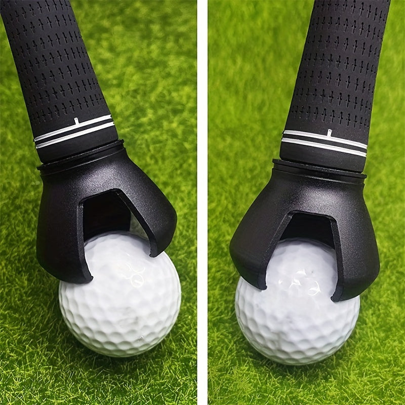 2-Piece Golf Ball Set: Suction Cup Ball Retrieval Tool & Upper Tool