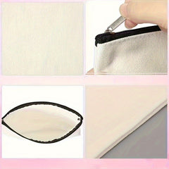 Canvas Makeup Bag Zipper Travel Camping Gift Bag
