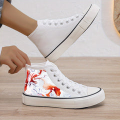 Plush Lined Thermal Chunky Canvas Sneakers