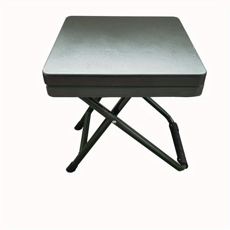 Portable Folding Stool Sturdy Steel Tube for Outdoor Activities