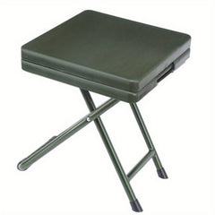 Portable Folding Stool Sturdy Steel Tube for Outdoor Activities
