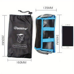 Outdoor Folding Stool Aluminum Alloy Portable Chair for Camping