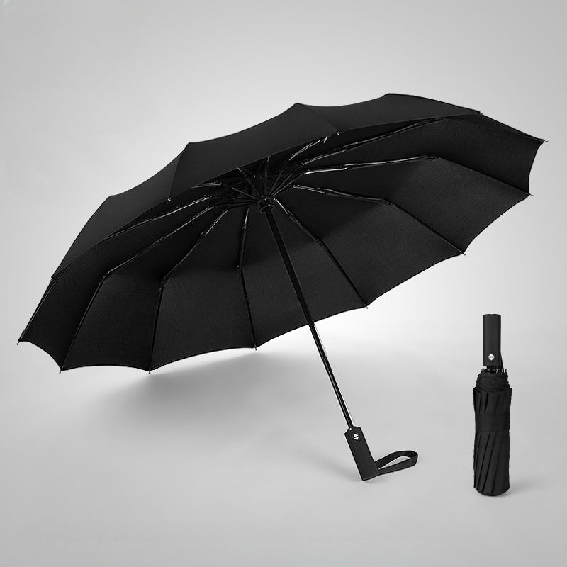 Strong Wind Resistant 3 Fold Automatic Umbrella
