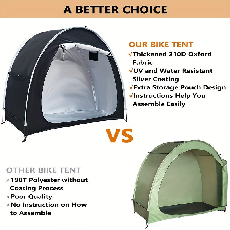 Outdoor Bicycle Storage Tent Waterproof Dust Cover