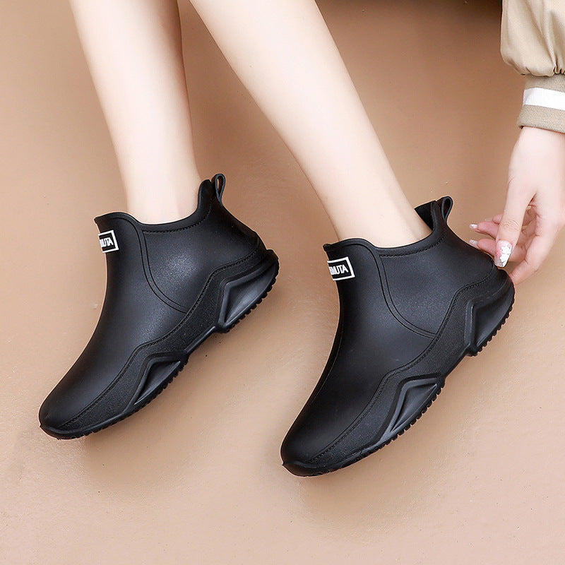Rain Boots Round Toe Comfortable Unisex