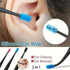 Soft Silicone Ear Pickers Ear Wax Remover Ear Cleaning Scoop