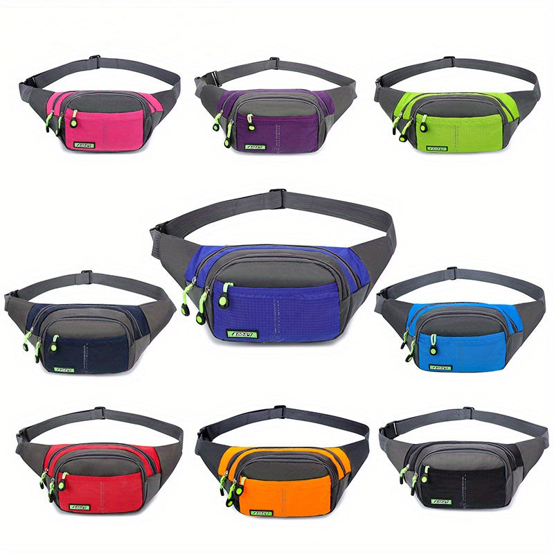 Men's Multifunction Phone Pouch Waist & Chest Bag Outdoor Sports Running Fitness
