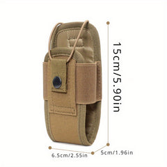 Outdoor Walkie Talkie Holder Storage Bag for Camping