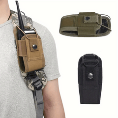 Outdoor Walkie Talkie Holder Storage Bag for Camping