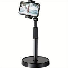 Adjustable Overhead Mobile Phone Stand for Live Videos