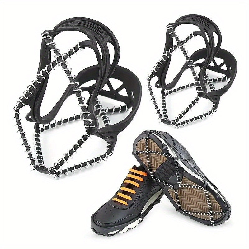 2pcs Silicone Non-slip Shoe Covers for Mountain & Snow Hiking