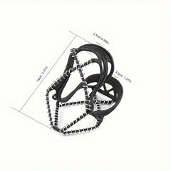 2pcs Silicone Non-slip Shoe Covers for Mountain & Snow Hiking