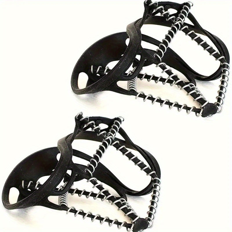 2pcs Silicone Non-slip Shoe Covers for Mountain & Snow Hiking